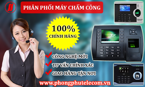 phan phoi may cham cong chinh hang tai tphcm, da nang, ha noi